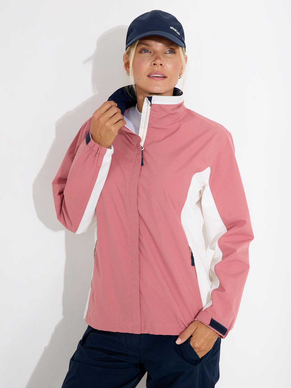 Abacus Links Stretch regnjakke dame