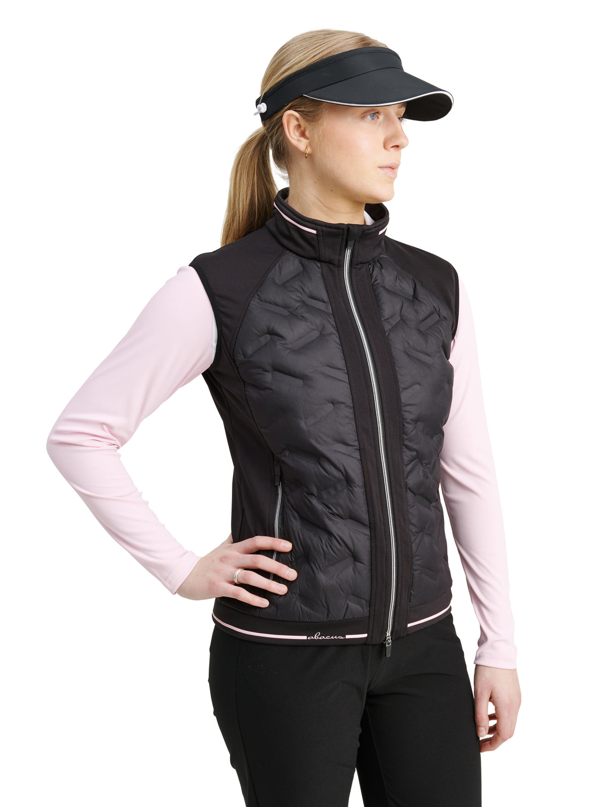 Lds. Grove Hybrid Vest - Sort
