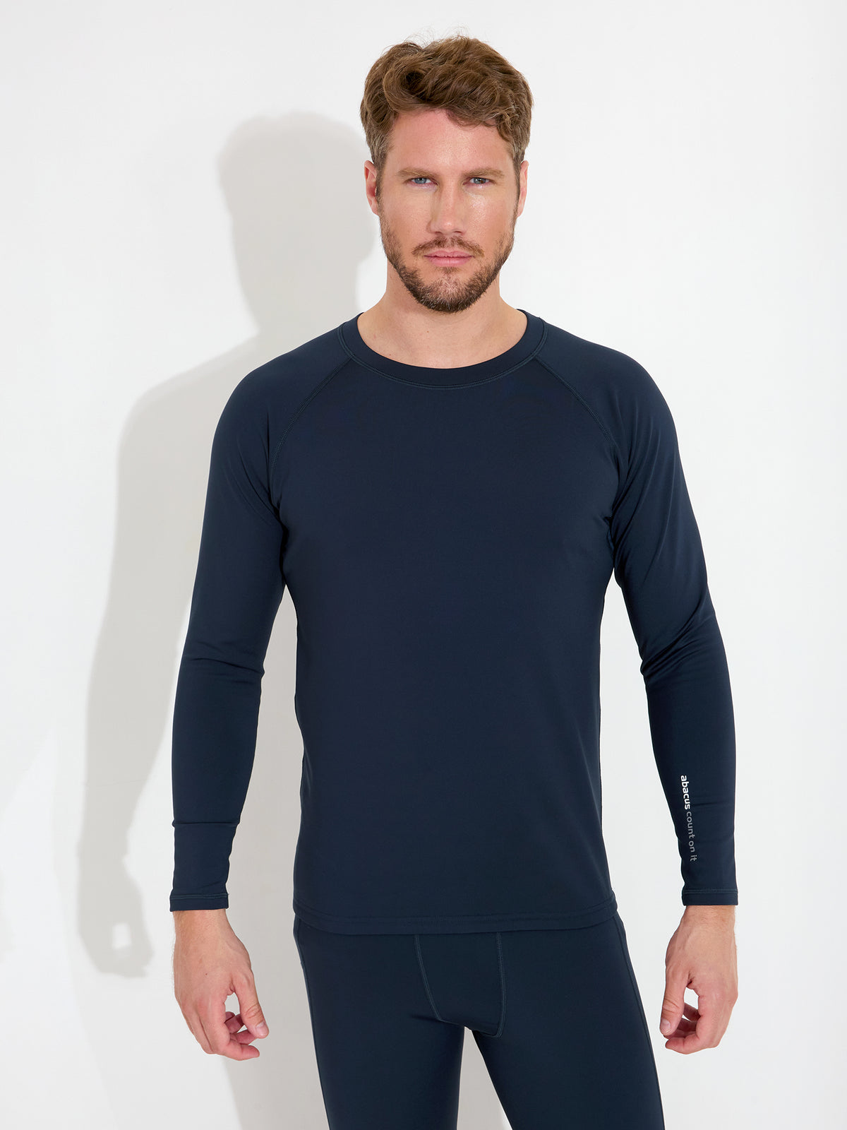 Abacus Mens Doonbeg Baselayer Longsleeve - Navy