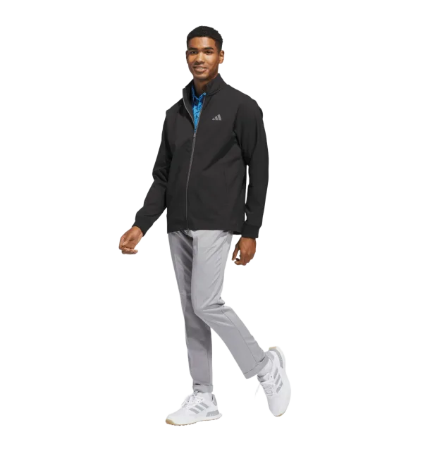Adidas Ultimate365 Textured Woven Full-Zip - sort