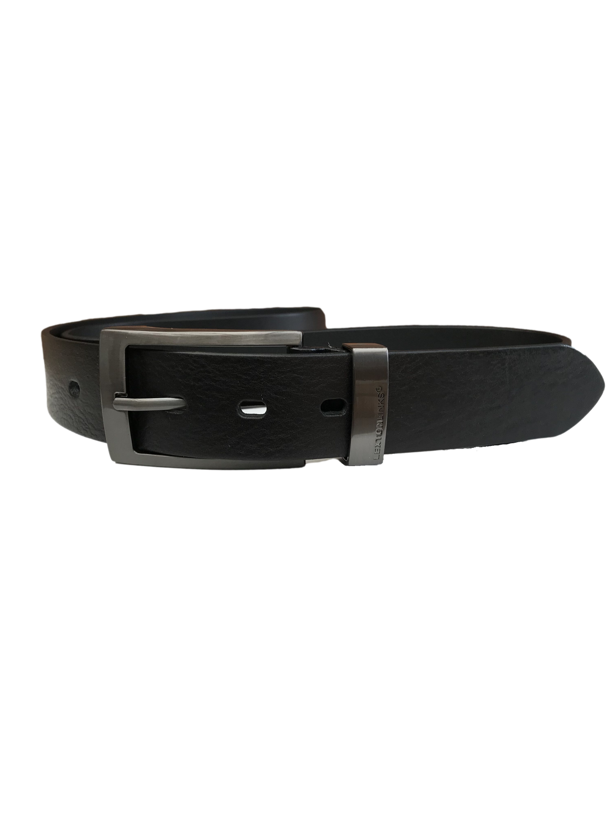 Benson Leather Belt - Sort