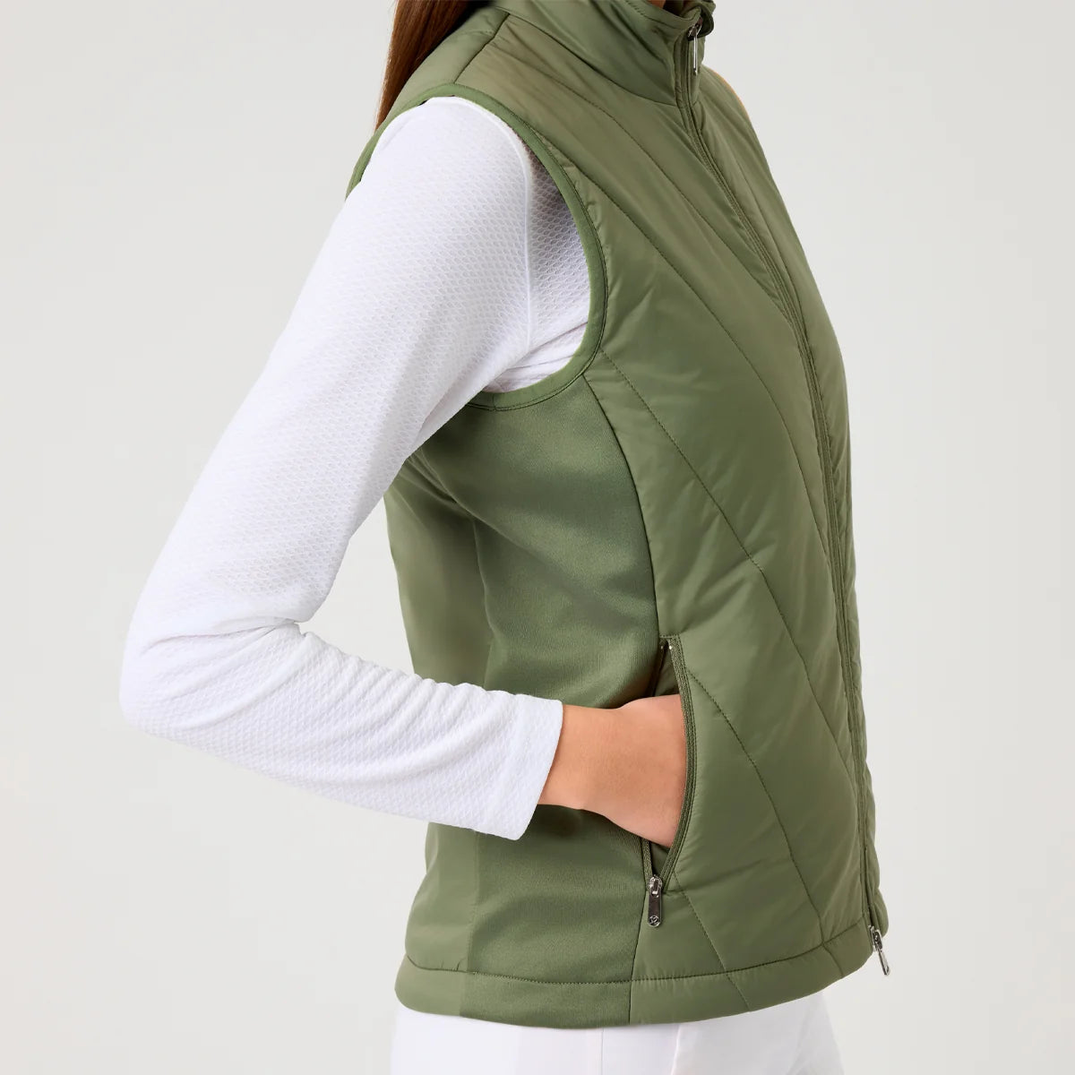 Daily Sports Flex Padded Vest - Sage