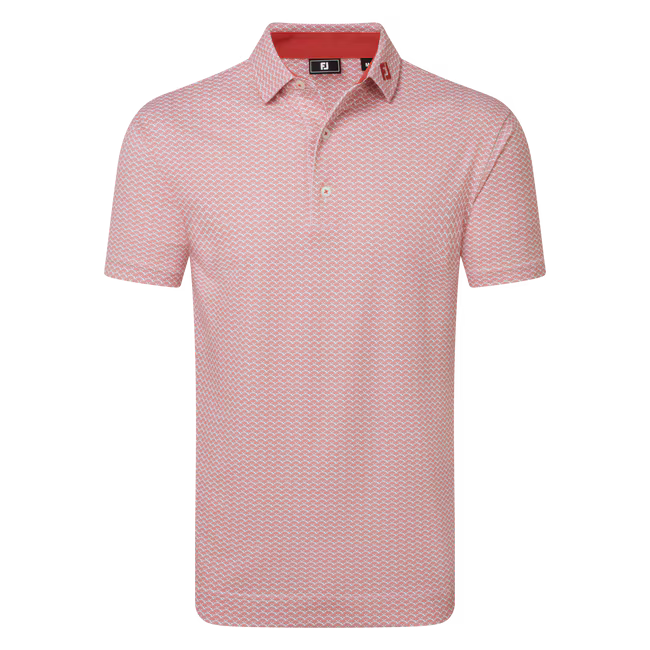 Footjoy Scallop Geo Pique
