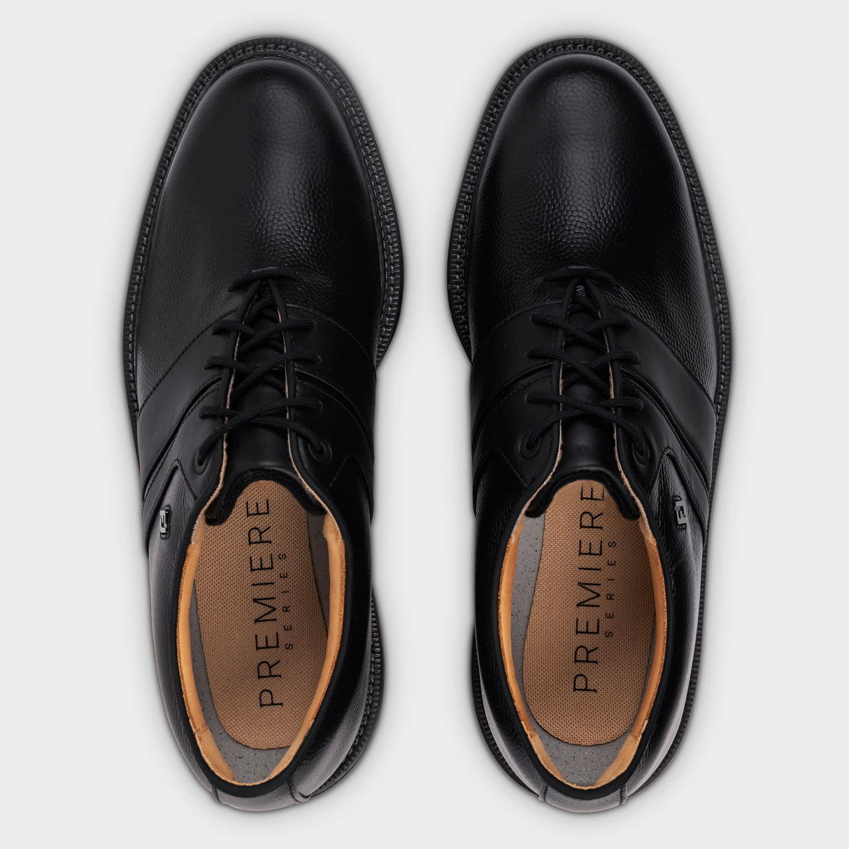 Footjoy Premiere Series Packard 26 golfsko, sort, ovenfra