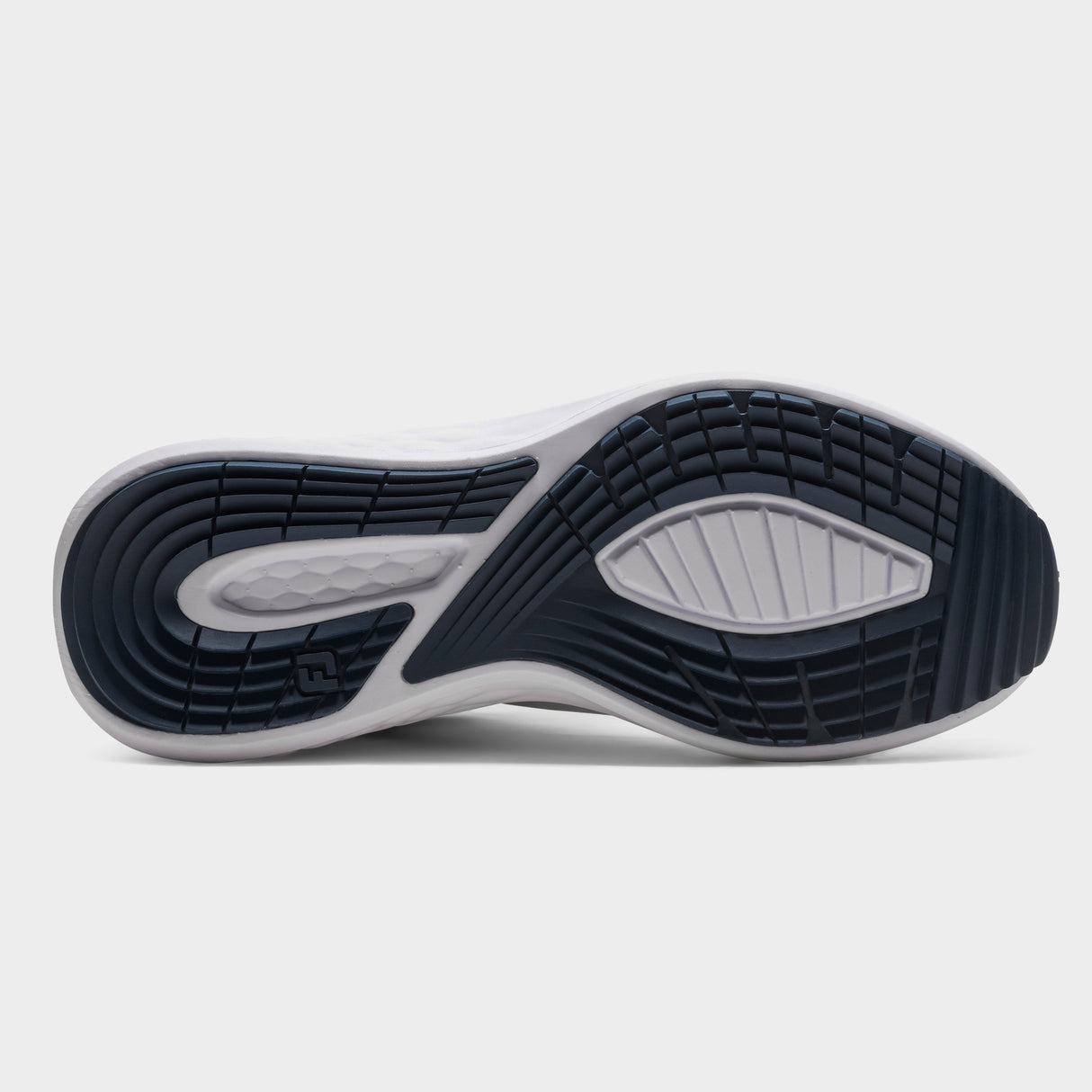 Footjoy Pulse 26 Dame golfsko, hvid og blaa, saal