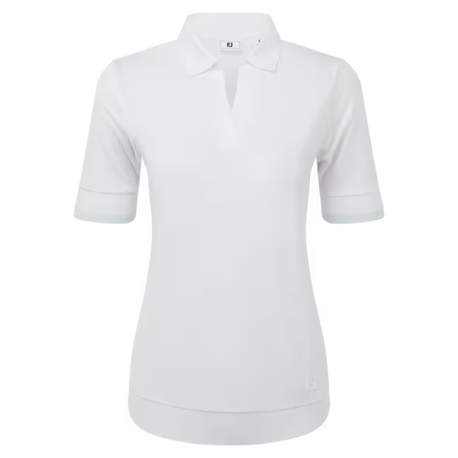 FootJoy Texture Knit Polo - Hvid