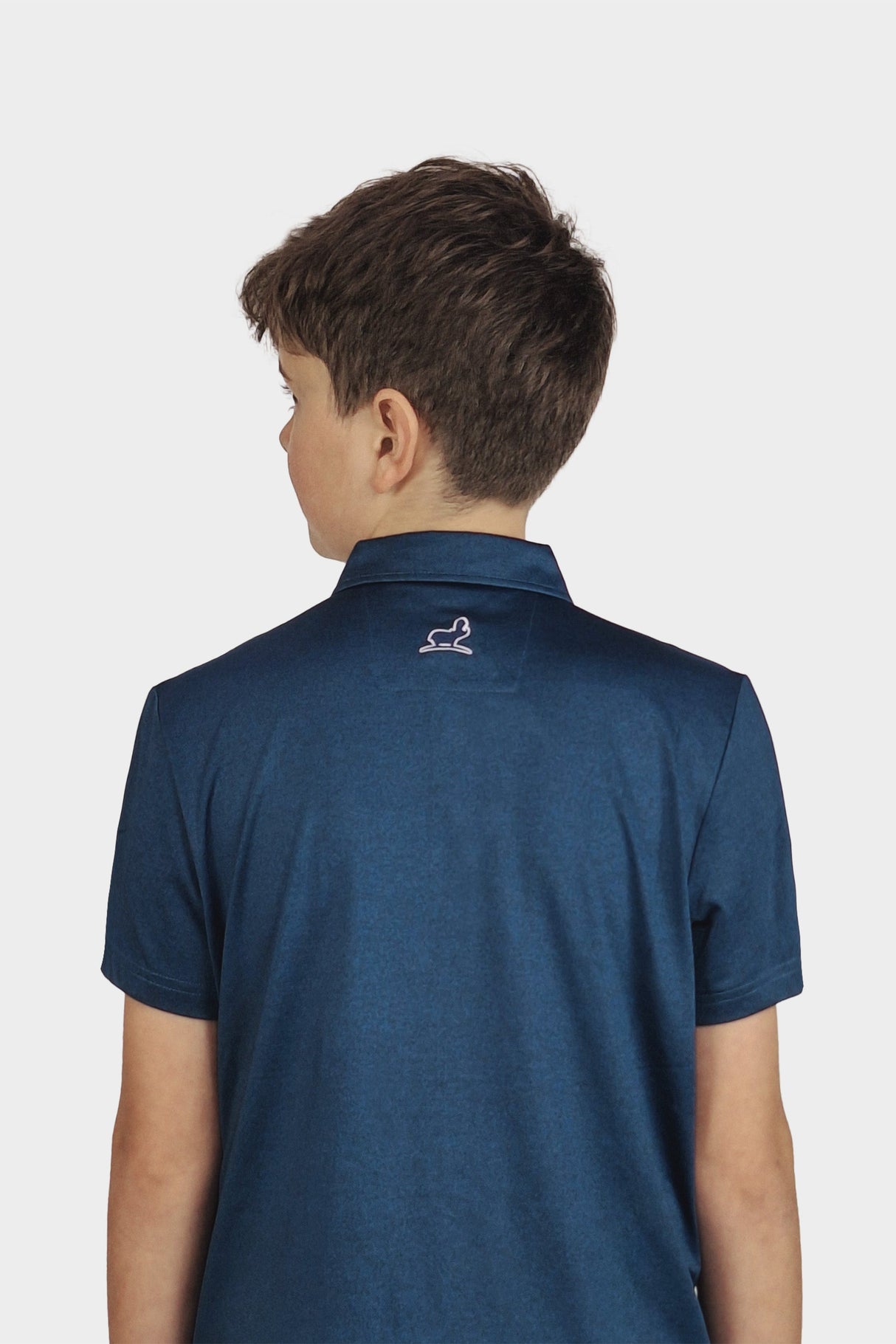 James junior polo shirt- blå
