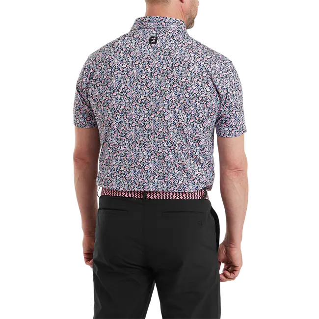 FootJoy Meadow Print Lisle