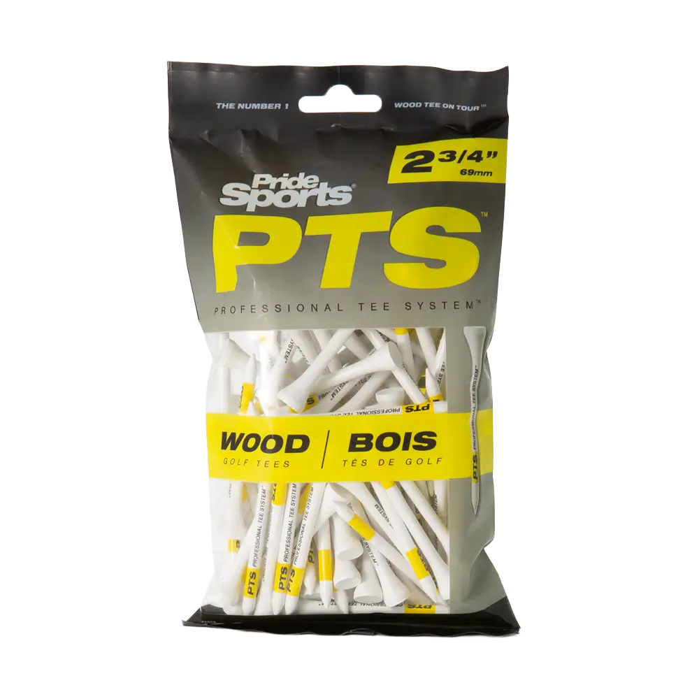 Pride Sports PTS Wood Tees - 75 stk.