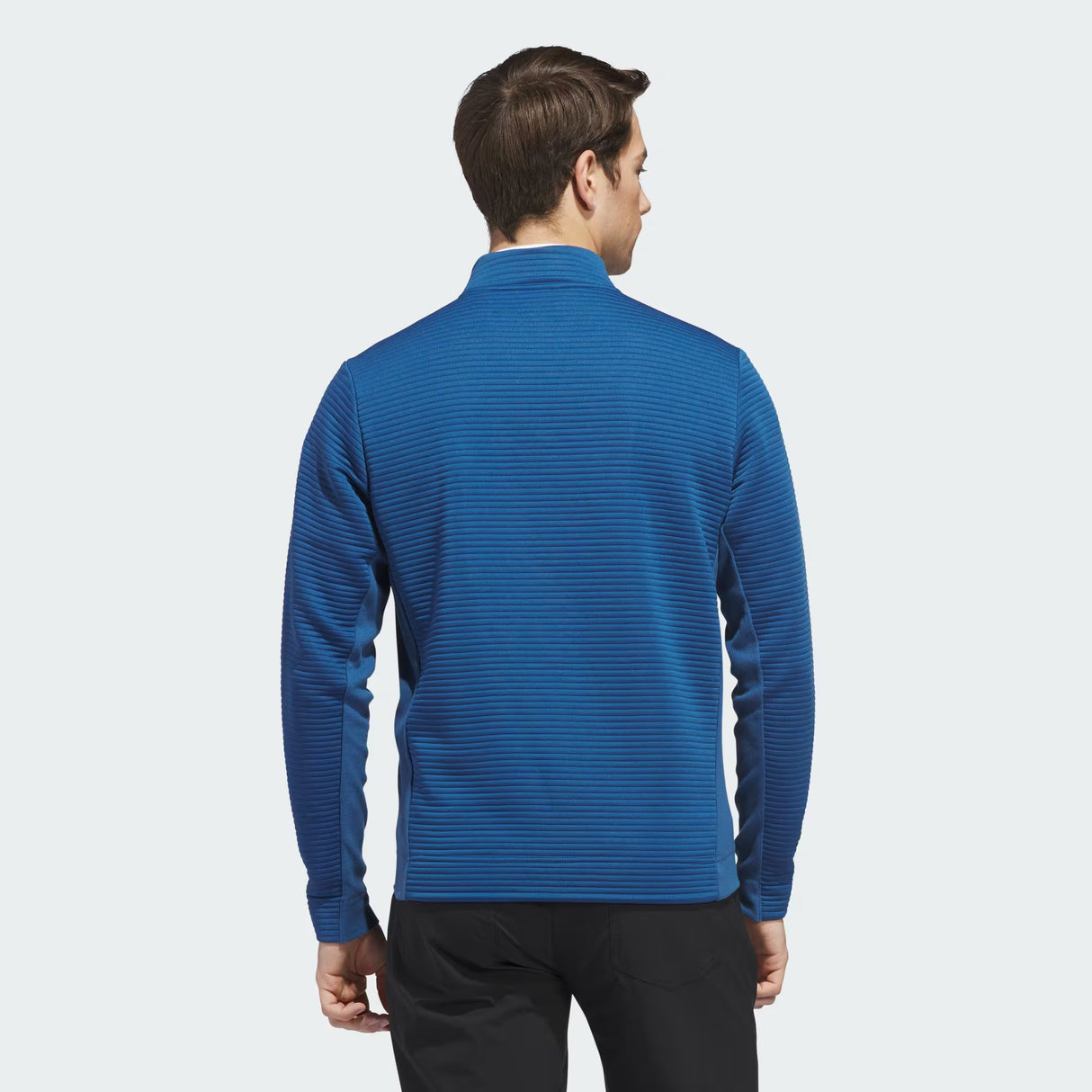 Adidas Ultimate365 DWR Textured Quater Zip Pullover - Blå