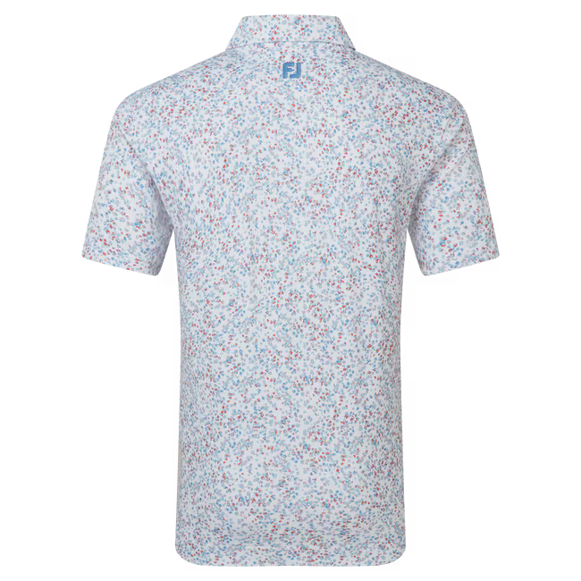 FootJoy Watercolour Floral Print Pique