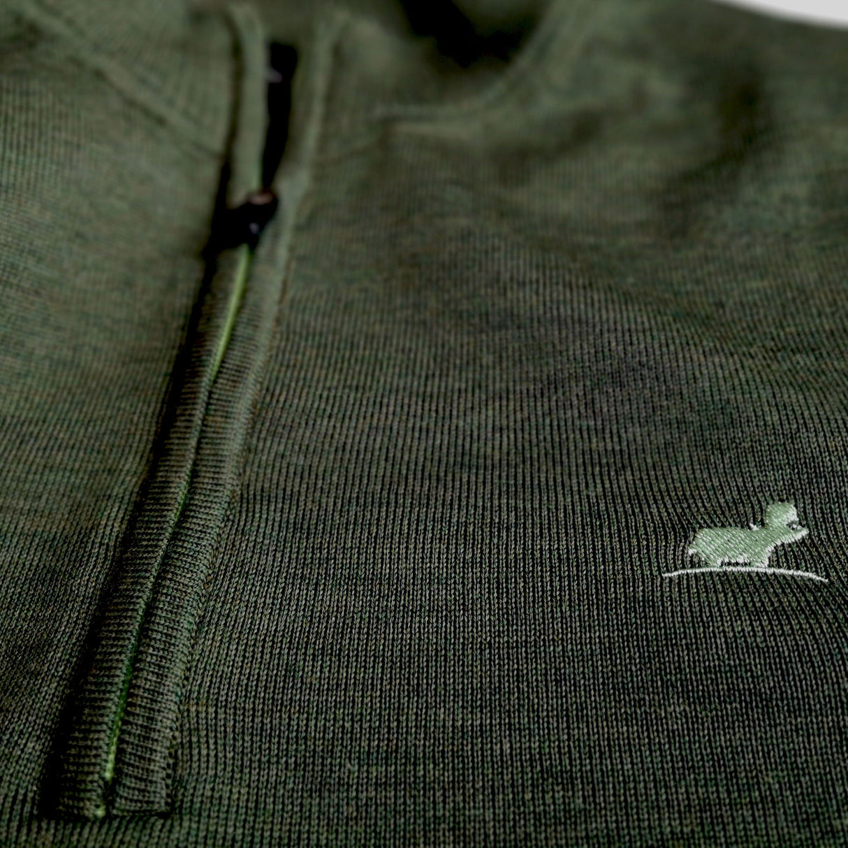 Winston merino quarter zip
