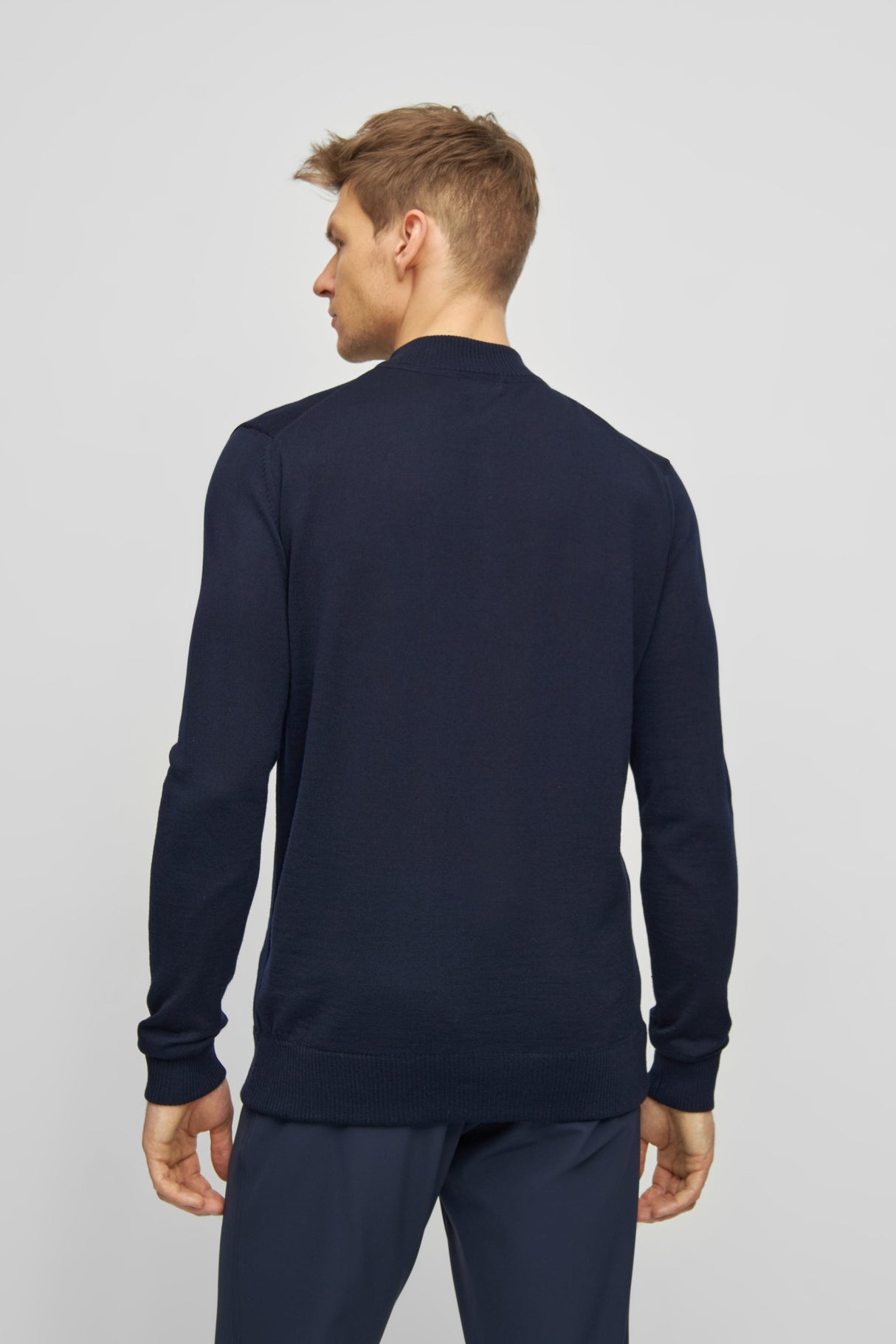 Winston merino quarter zip