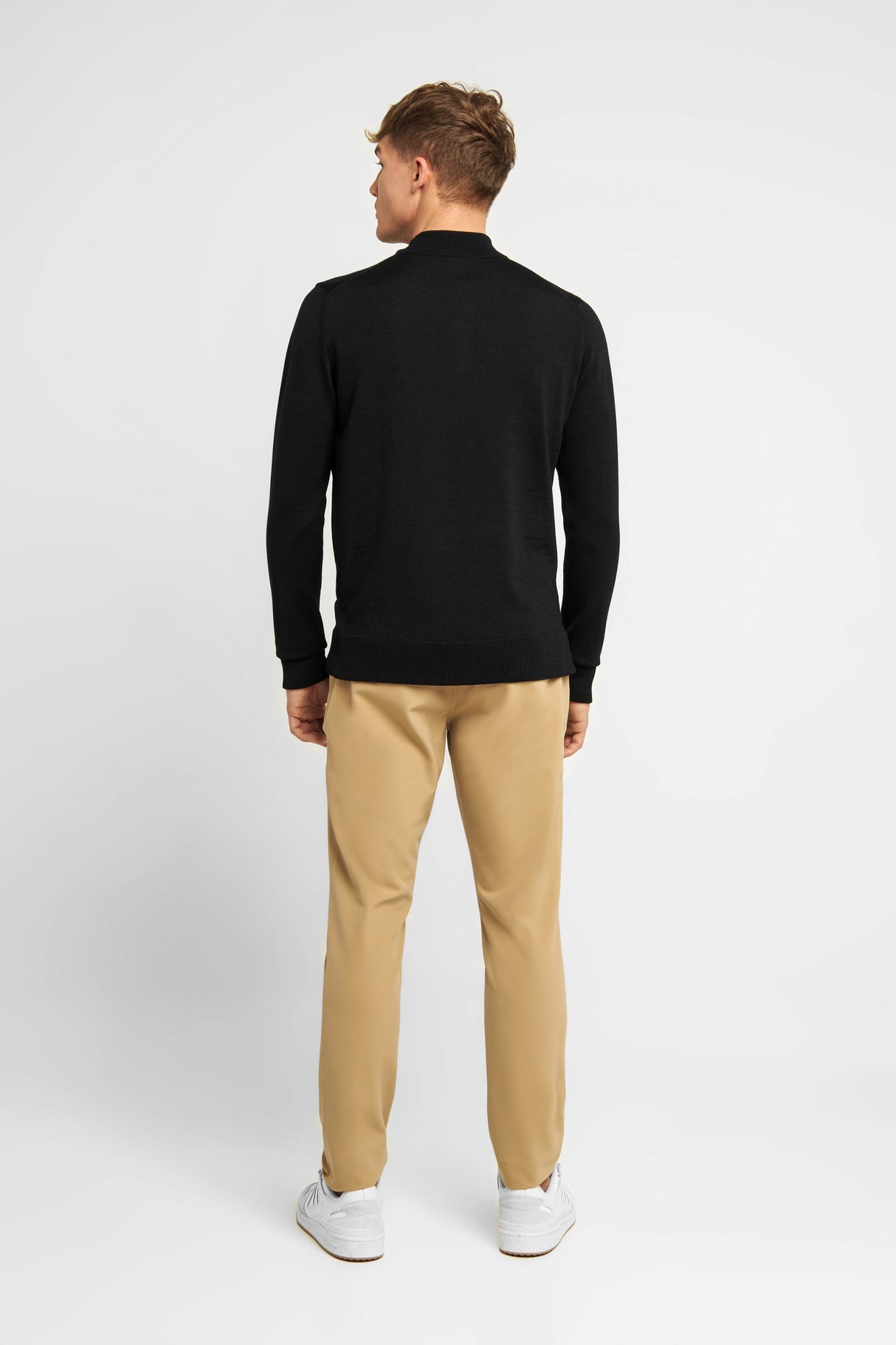 Winston merino quarter zip