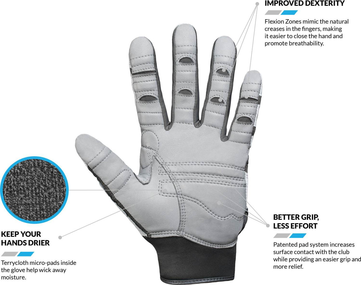 Bionic Reliefgrip 2.0 - Herre i hvid