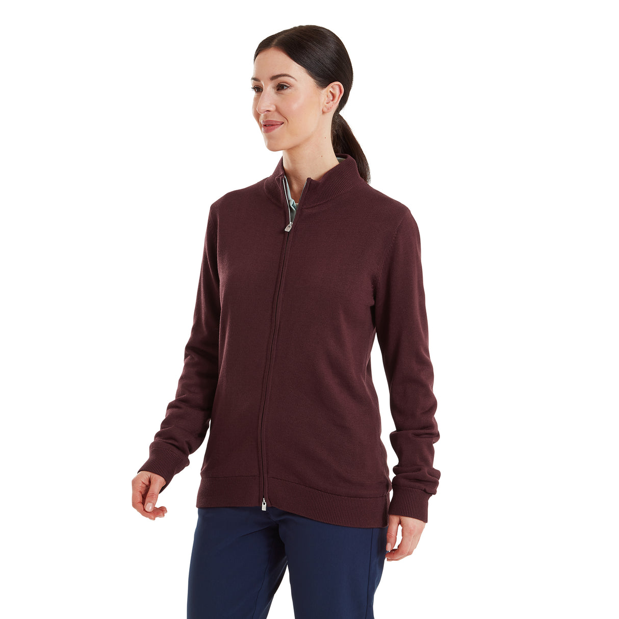 Footjoy Drirelease Full-Zip Lined Sweater