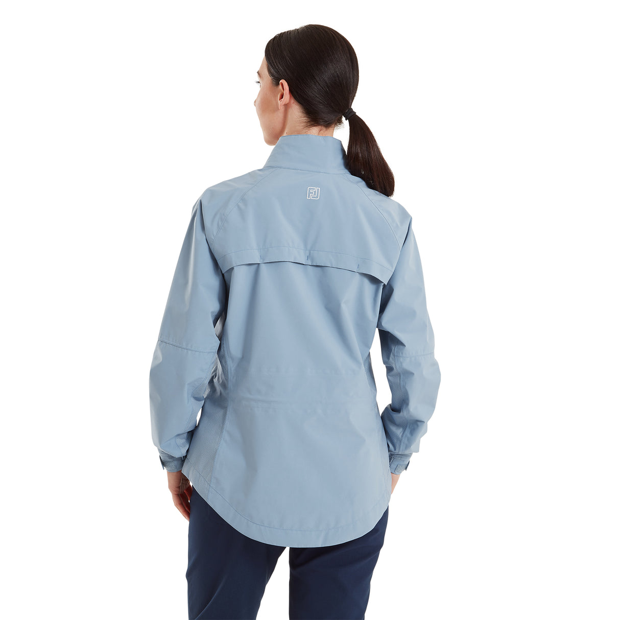Footjoy HydroLite X Jacket, Windward Blue/Hvide prikker