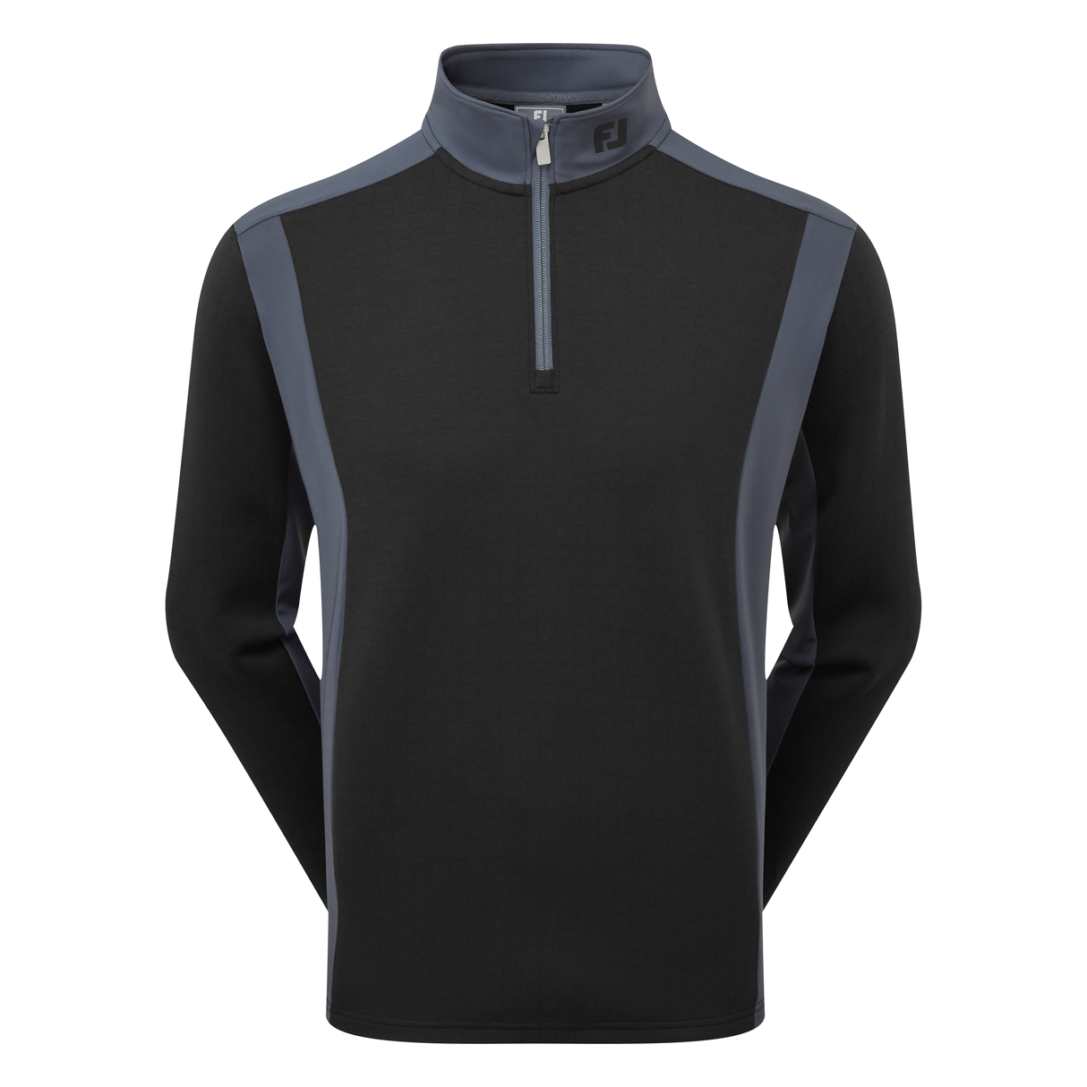 Footjoy ThermoSeries Blocked Midlayer, Sort/Koksgrå