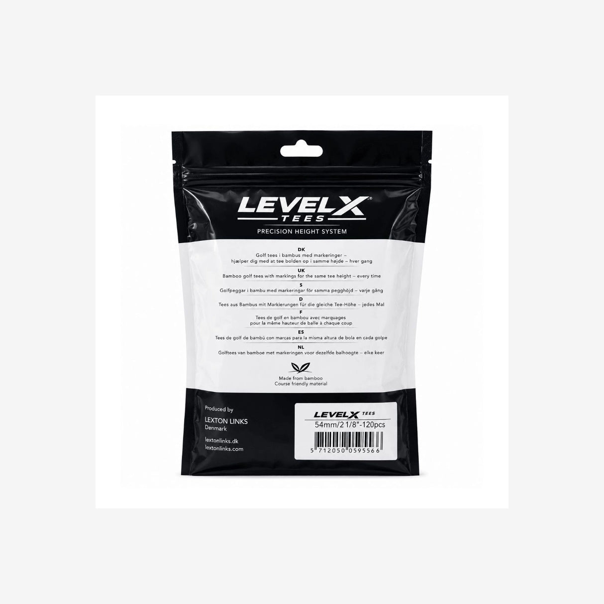 Level X Tees 54mm - 120 stk.