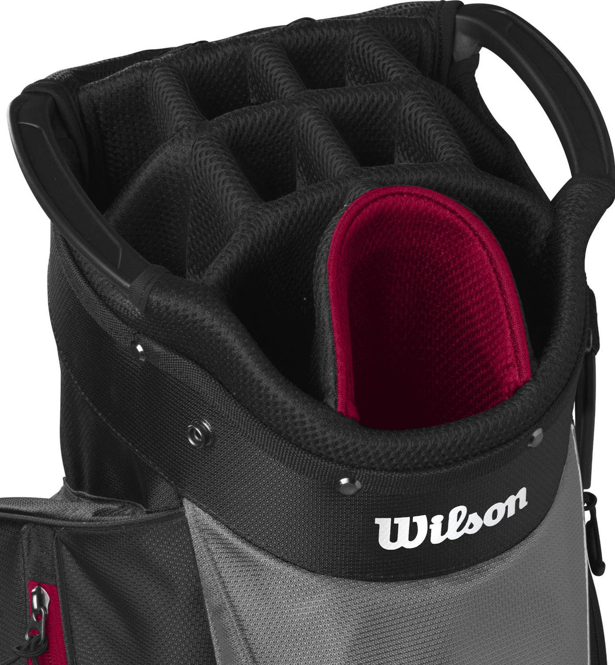 Wilson Feather 2025 vognbag - Black/Grey/Red