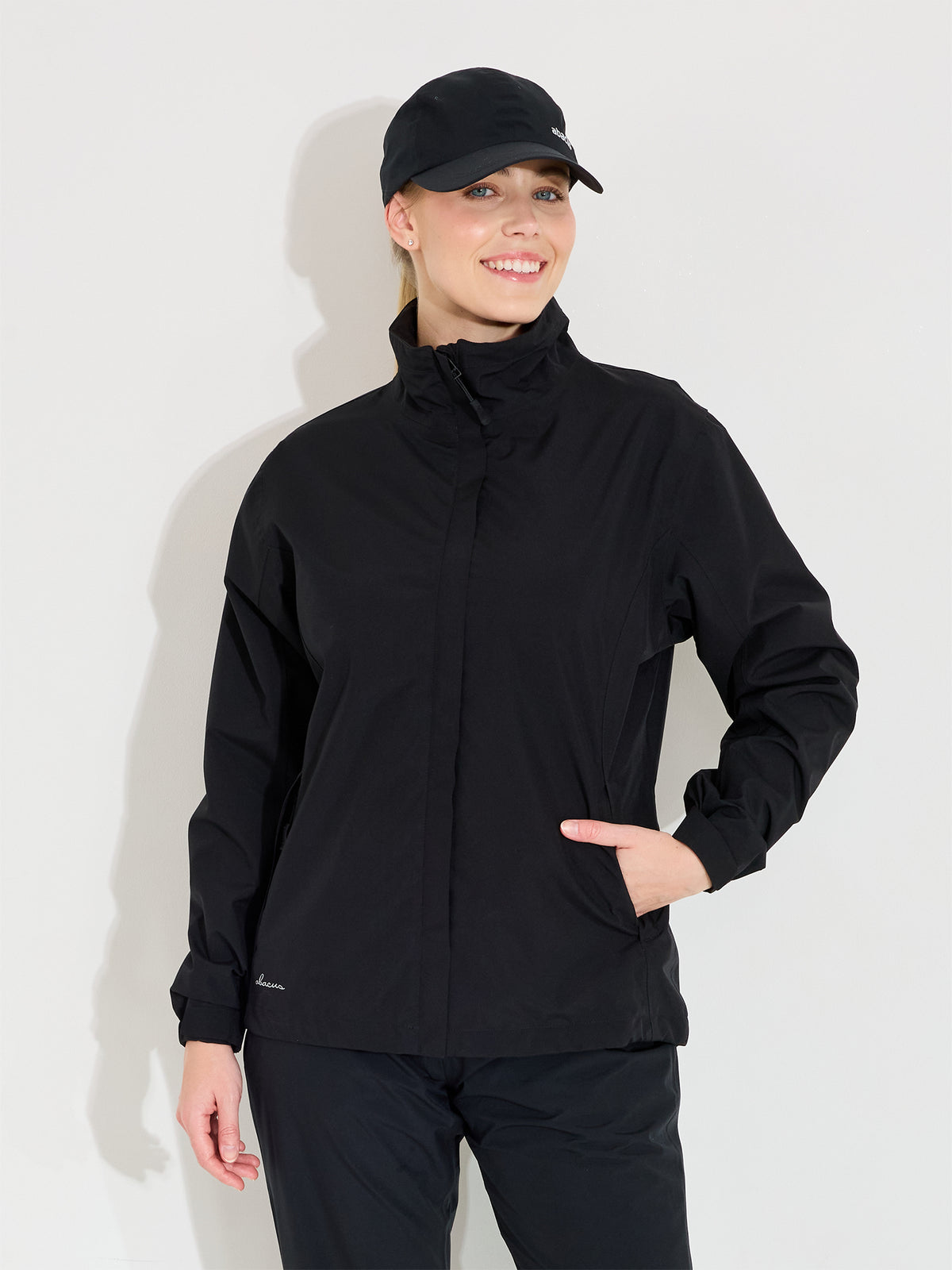 Abacus Links Stretch regnjakke dame
