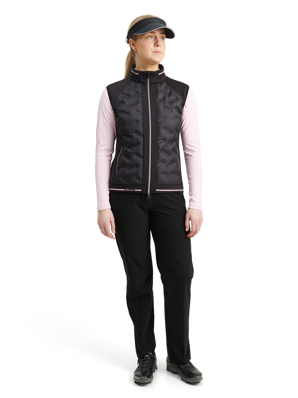 Lds. Grove Hybrid Vest - Sort