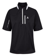 Addison Windbreaker Short Sleeve Black