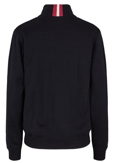Alley Windbreaker Knitted Navy