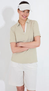 Abacus lds Bovey Halfsleeve - Sand