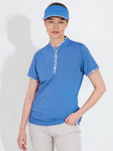 Abacus ads Victoria dry cool cupsleeve polo - horizon flower