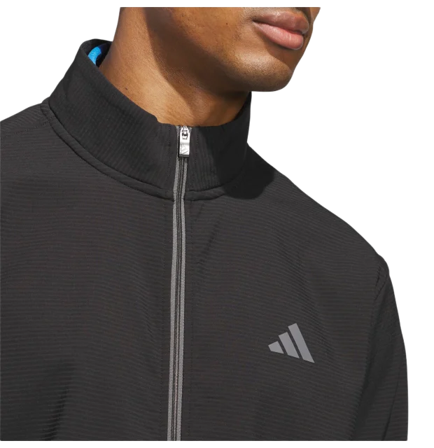 Adidas Ultimate365 Textured Woven Full-Zip - sort