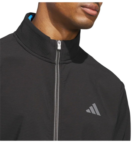 Adidas Ultimate365 Textured Woven Full-Zip - sort