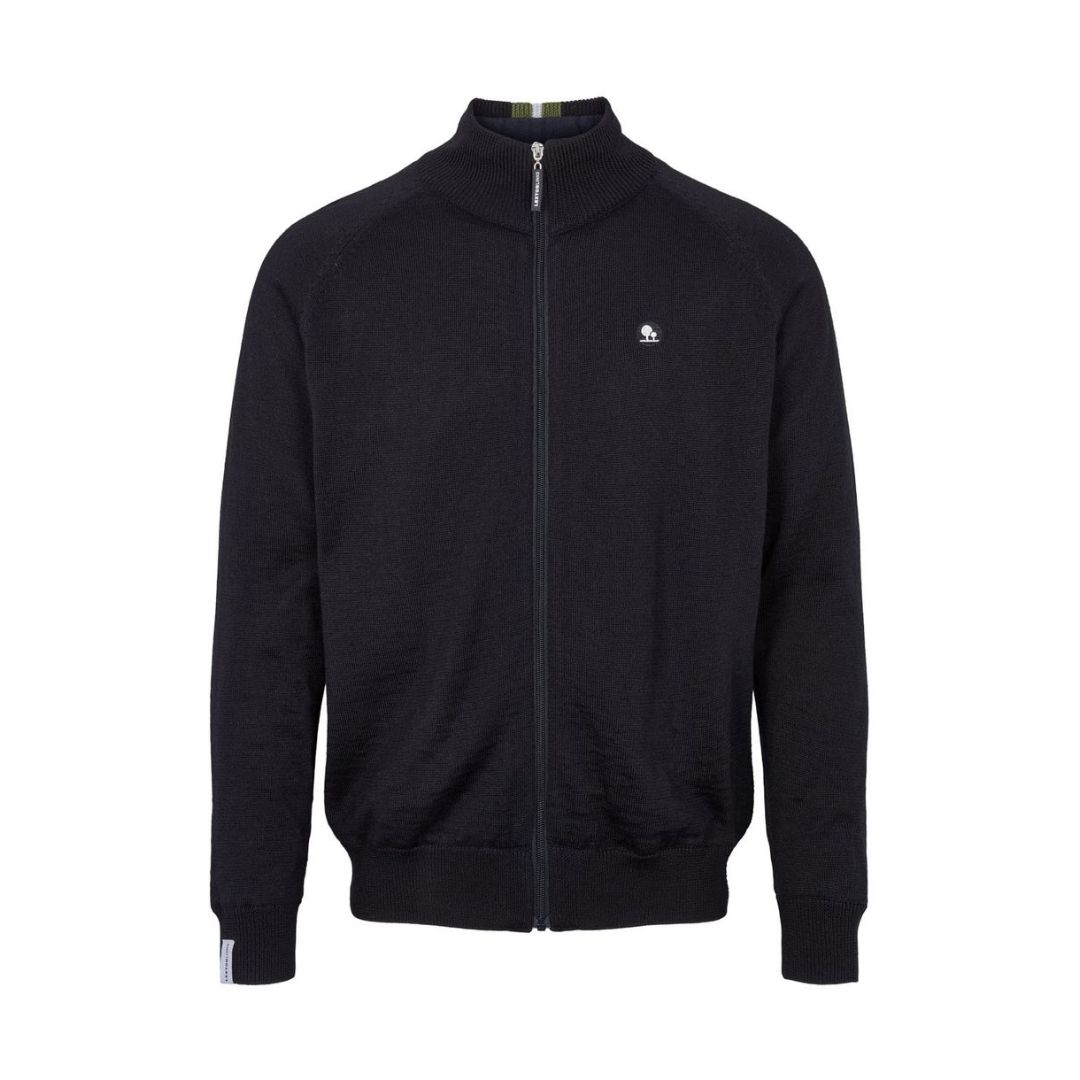 Avalon Windbreaker Knitted -  Navy