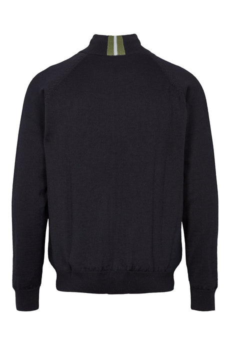 Avalon Windbreaker Knitted -  Navy