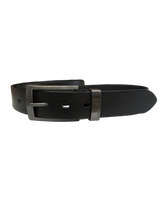 Benson Leather Belt - Sort
