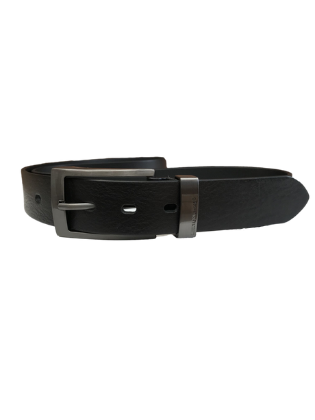 Benson Leather Belt - Sort