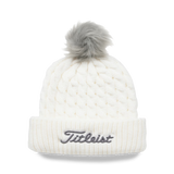 Titleist Cable Knit Pom Pom hue - White/Grey