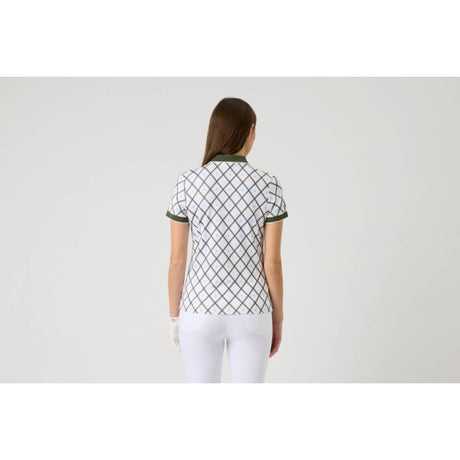 Daily Sports Printed SS Polo  –  Abstract Argyle