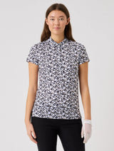 Daily Sports Sheermotion cap sleeved top - Leo contrast