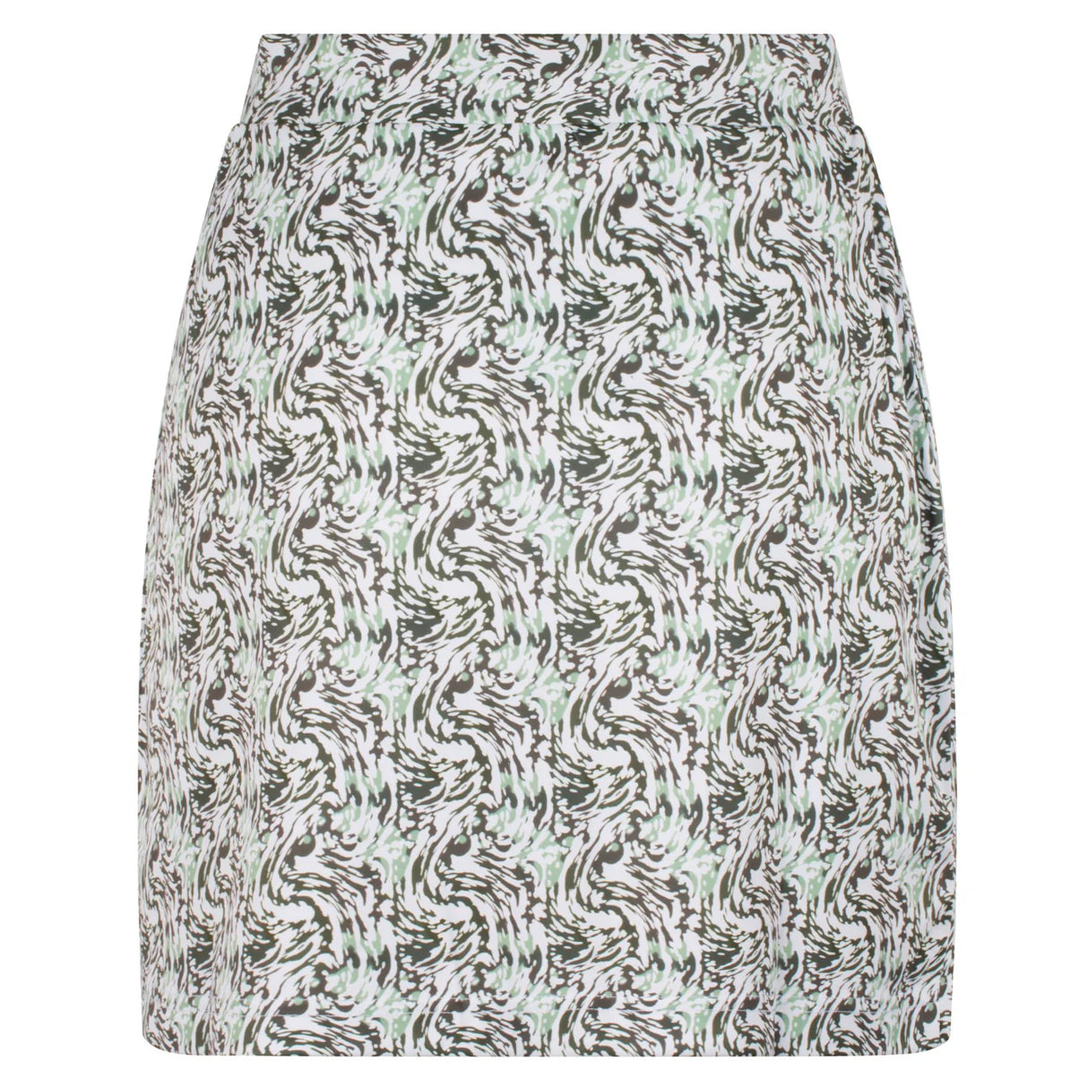 Daily Sports Wrap Ladies Golf Skort  45 cm – Abstract Swirl