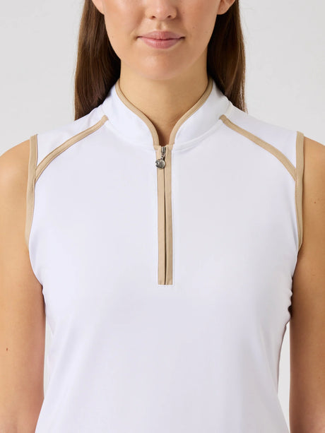 Daily Sports Trophy sleeveless top - white