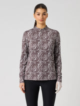 Daily Sports Dull Printed LS Half Neck - Zebra