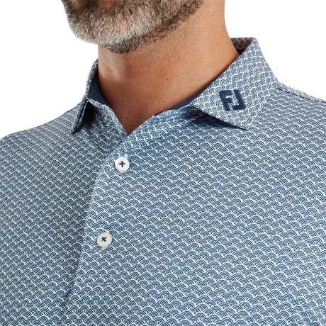 Footjoy Scallop Geo Pique