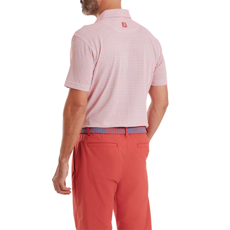 Footjoy Scallop Geo Pique