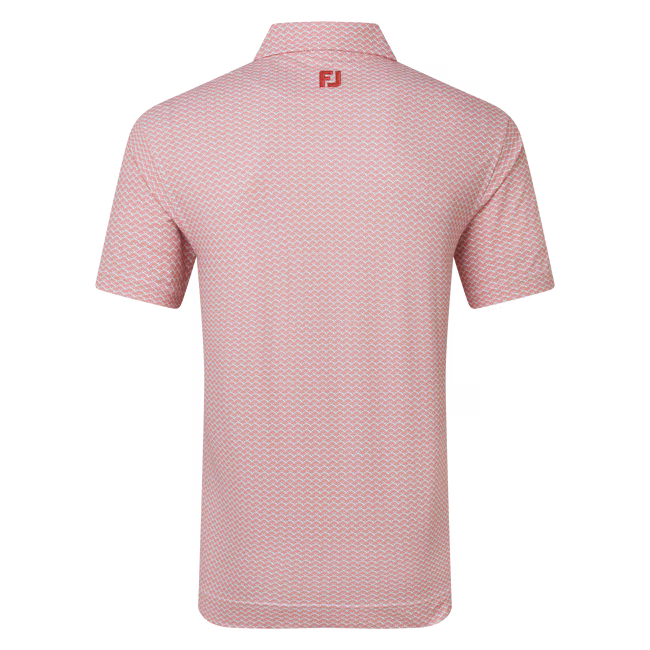 Footjoy Scallop Geo Pique