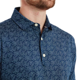 Footjoy Wingtip Floral Lisle