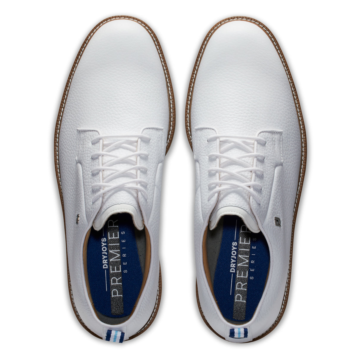 Footjoy Premiere Series Field 26 golfsko, hvid, ovenfra