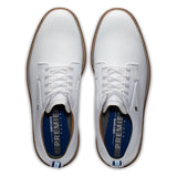 Footjoy Premiere Series Field 26 golfsko, hvid, ovenfra