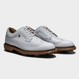 Footjoy Premiere Series Marquis 26 golfsko, hvid og brun, par