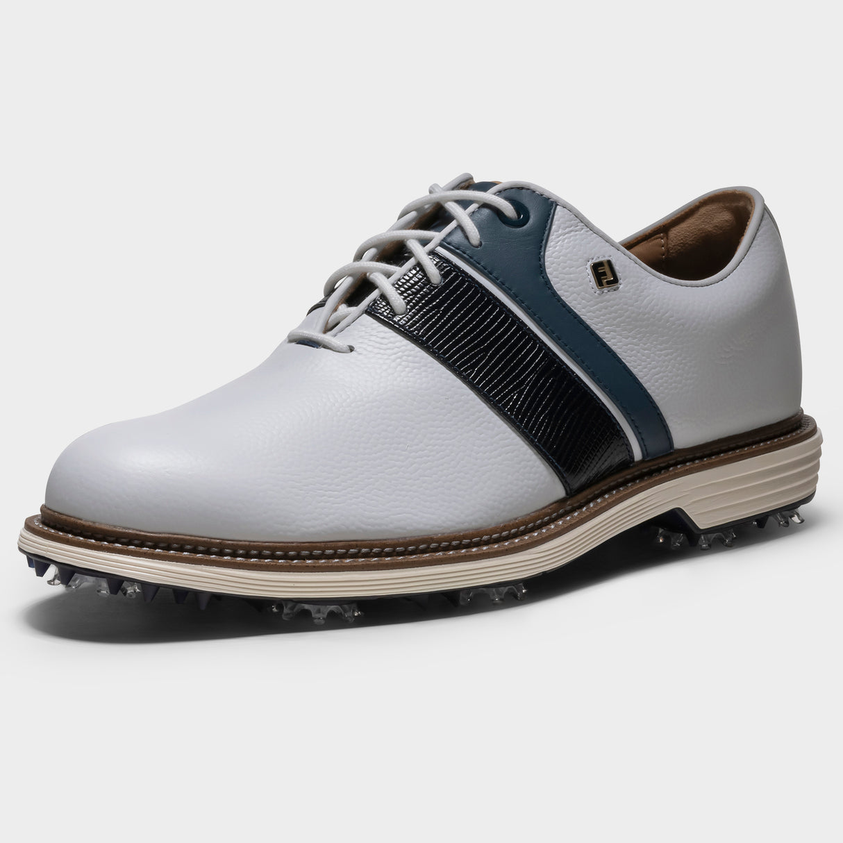 Footjoy Premiere Series Packard 26 golfsko, hvid og navy